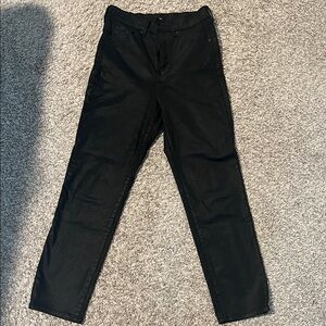 Express slim super high rise jeans